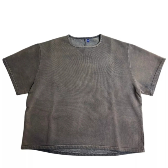 Gap X Yeezy Gap Fleece Yoke‎ Tee Grsy Size XXL RARE Balenciaga Brand New - Picture 1 of 6